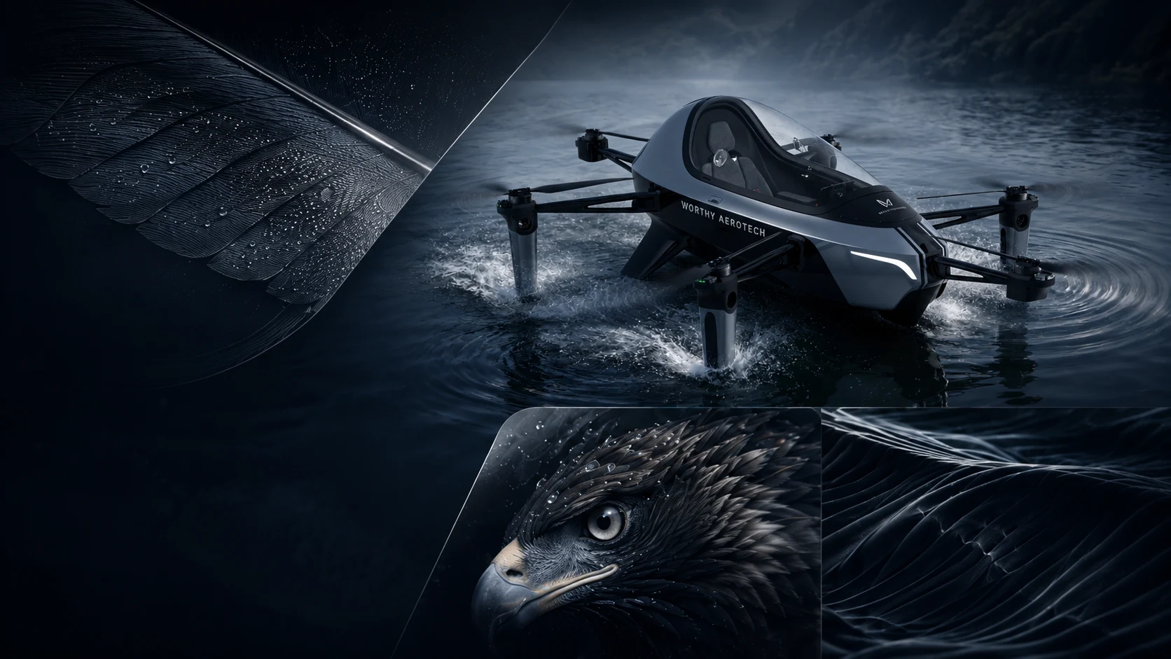 WorthyAero R1 bionic design hero